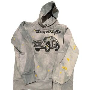 Shredders Digest UNISEX Hoodie Skull Car Graphic S Gearhead Moto Streetwwear